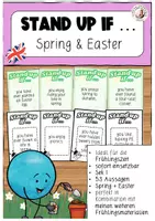 Vorschau - Spiele - Stand up if Easter Spring Englisch Sek I - Deckblatt