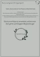 Vorschau - Arbeitsblätter - Paket Muttertag - Deckblatt