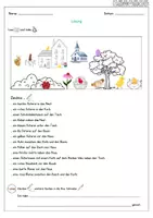 Vorschau - Arbeitsblätter - DaZ/DaF/Deutsch - Ostern - Lokale Präpositionen (Arbeitsblatt) - Seite 2