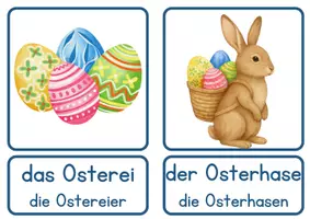 Vorschau - Arbeitsblätter - DaZ/DaF/Deutsch - Ostern - Artikel (Arbeitsblatt) - Seite 3