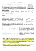 Vorschau - Arbeitsblätter - Naturstoffe: Aminosäuren, Chiralität und Peptidbindungen - Seite 1