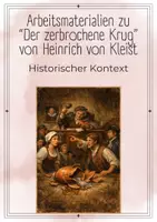 Vorschau - Stundenentwürfe - Materialpaket Komplette Unterrichtsreihe Heinrich von Kleist "Der zerbrochne Krug" - Deckblatt