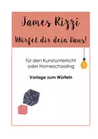 Vorschau - Mal- und Bastelvorlagen - Vorlage "Würfel dir dein Rizzi-Haus!" - Deckblatt