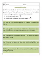 Vorschau - Arbeitsblätter - Der Banküberfall - Genaues Lesen und Schlüsselwörter - Seite 2