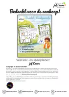 Voorbeeld - Lente - Bundel - Denkpuzzels - Letters en cijfers - Pagina 1