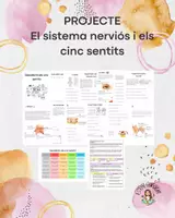 Vista previa - Hojas de trabajo - Projecte Descobrim Els 5 sentits - Portada