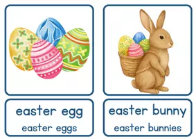 Vorschau - Arbeitsblätter - Englisch - Easter - Write simple sentences (Arbeitsblatt) - Seite 2