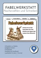 Vorschau - Unterrichtsreihen - Fabeln Materialpaket Klasse 4 5 6 Nacherzählen Schreiben mit Arbeitsblättern Tafelmaterial und Kartei - Seite 1
