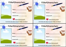 Vorschau - Anderer Materialtyp - Füllerführerschein -Ausweis - Seite 2