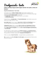 Voorbeeld - Lente - Mega-bundel - Denkpuzzels - Cijfers, letters én kleuren - Pagina 2