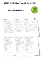 anteprima - Esercizi - Moralità ed Etica - Pagina di copertina