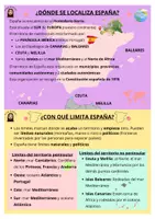 Vista previa - Refuerzo / NEE / Materiales de apoyo - Flashcards Tema 7: Conocemos España - página 1
