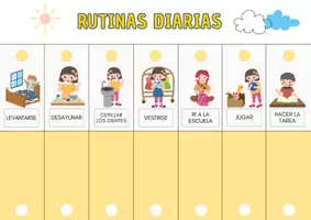 Vista previa - Hojas de trabajo - PACK PICTOGRAMAS PARA NIÑOS/A - página 1