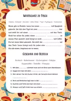 Vorschau - Unterrichtsreihen - Grundwortschatz Abendessen DaF A1/A2 - Seite 1