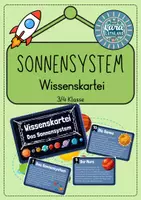 Vorschau - Anderer Materialtyp - Das Sonnensystem - Eine Wissenskartei - Deckblatt