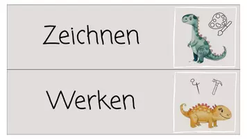 Vorschau - Präsentationen/Tafelbilder - Tagestransparenz Dinoklasse - Seite 3