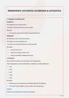 Vorschau - Stationenlernen - Satzarten, Hauptsatz, Nebensatz, Satzreihe & Satzgefüge Übungsheft mit Lösungen Klasse 5 - Seite 2