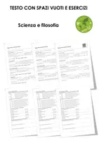 anteprima - Esercizi - Scienza e filosofia - Pagina di copertina