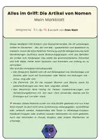 Vorschau - Fördermaterial/Inklusion - Artikel von Nomen (der, die, das) - Seite 1
