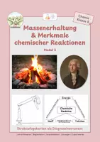 Vorschau - Stundenentwürfe - Massenerhaltung & Merkmale chemischer Reaktionen - Deckblatt