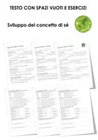 anteprima - Esercizi - Sviluppo del concetto di sé - Pagina di copertina