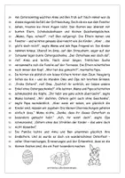 Vorschau - Stundenentwürfe - Kurzgeschichte zu Ostern: "Das Osterwunder" - Leseverstehen - Textarbeit - Seite 2