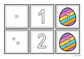 Vorschau - Stationenlernen - Zuordnungsspiel ZR 20 - Osteredition - Seite 1