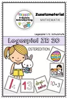 Vorschau - Stationenlernen - Zuordnungsspiel ZR 20 - Osteredition - Deckblatt