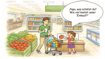 Vorschau - Arbeitsblätter - Einführung Runden ZR 100 / Zahlenstrahl / Zahlenraum 100 - Seite 1