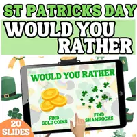 Vorschau - Spiele - St Patricks Day Would You Rather - Deckblatt