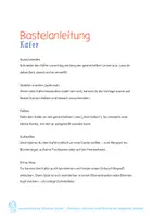 Vorschau - Mal- und Bastelvorlagen - Bastelbogen: "Käfer" - Seite 1