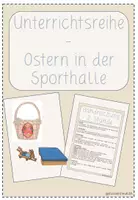 Vorschau - Unterrichtsreihen - Unterrichtsreihe Ostern Sport - Deckblatt