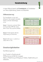 Vorschau - Stationenlernen - Freiarbeit Deutsch: Schüttelsätze (Kl.2) - Seite 1