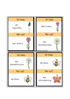 Vorschau - Spiele - FREEBIE: Ich habe wer hat - Frühlingsedition / Sprechanlass Frühling - Seite 2
