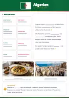 Vorschau - Arbeitsblätter - Steckbrief Algerien — Länder und Kontinente entdecken - Seite 1