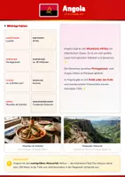 Vorschau - Arbeitsblätter - Steckbrief Angola — Länder und Kontinente entdecken - Deckblatt