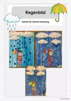Vorschau - Stundenentwürfe - Regenbild - Regenwetter in Kunst - Deckblatt