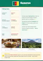 Vorschau - Arbeitsblätter - Steckbrief Kamerun — Länder und Kontinente entdecken - Deckblatt