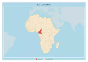 Vorschau - Arbeitsblätter - Steckbrief Kamerun — Länder und Kontinente entdecken - Seite 3