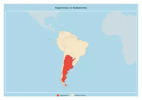 Vorschau - Arbeitsblätter - Steckbrief Argentinien — Länder und Kontinente entdecken - Seite 3