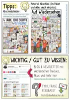Vorschau - Arbeitsblätter - Abschied Grundschule Paket - Ideen, Abschiedsgeschenke, Reflexion - Seite 2