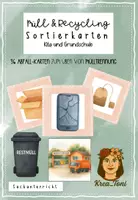 Vorschau - Bildkarten - Mülltrennung Sortierkarten – Recycling & Umweltschutz im Sachunterricht (Kita & Klasse 1, 2, 3, 4, 5, 6) - Deckblatt