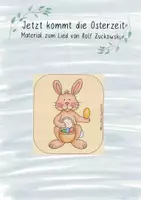 Vorschau - Arbeitsblätter - Jetzt kommt die Osterzeit von Rolf Zuckowski - Deckblatt