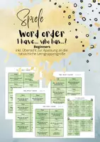 Vorschau - Spiele - I have who has - Word order - 30 Karten - Spiel - Deckblatt