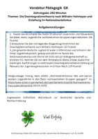 Vorschau - Klassenarbeiten - Vorabiturklausur Pädagogik NS und Heitmeyer - Seite 1