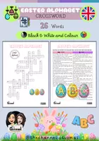 anteprima - Esercizi - EASTER ALPHABET – Crossword Puzzle - Pagina di copertina