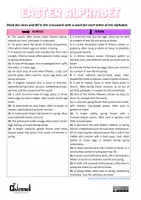 anteprima - Esercizi - EASTER ALPHABET – Crossword Puzzle - Pagina 2