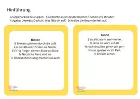 Vorschau - Arbeitsblätter - Gedichte: Frühlingszauber - Wir werden Frühlingsdichter (Akrostichon) - Seite 3