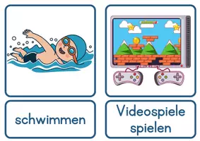 Vorschau - Arbeitsblätter - DaZ / DaF - Hobby und Freizeit - Lesen und ankreuzen (Arbeitsblatt) - Seite 3