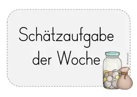 Vorschau - Merkblätter - Schätzaufgabe der Woche - Tafelmaterial - Seite 2